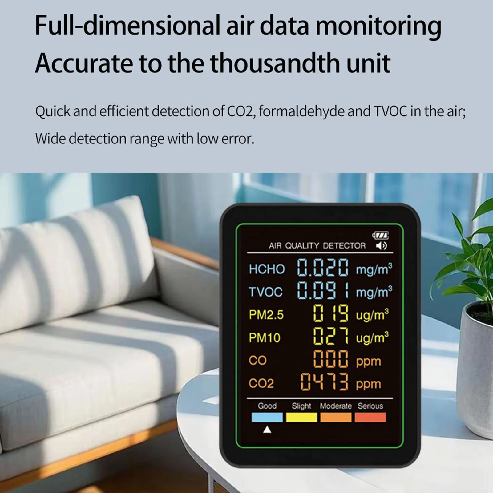 6 In 1 Air Quality …