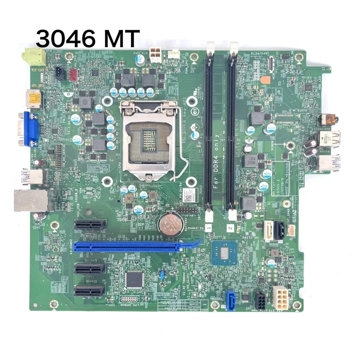 

For Dell 3046 MT Motherboard 37PFR 16505-2 16505-1 CN-0GCXFM 0GCXFM GCXFM Mainboard 100% Tested OK Fully Work Free Shipping