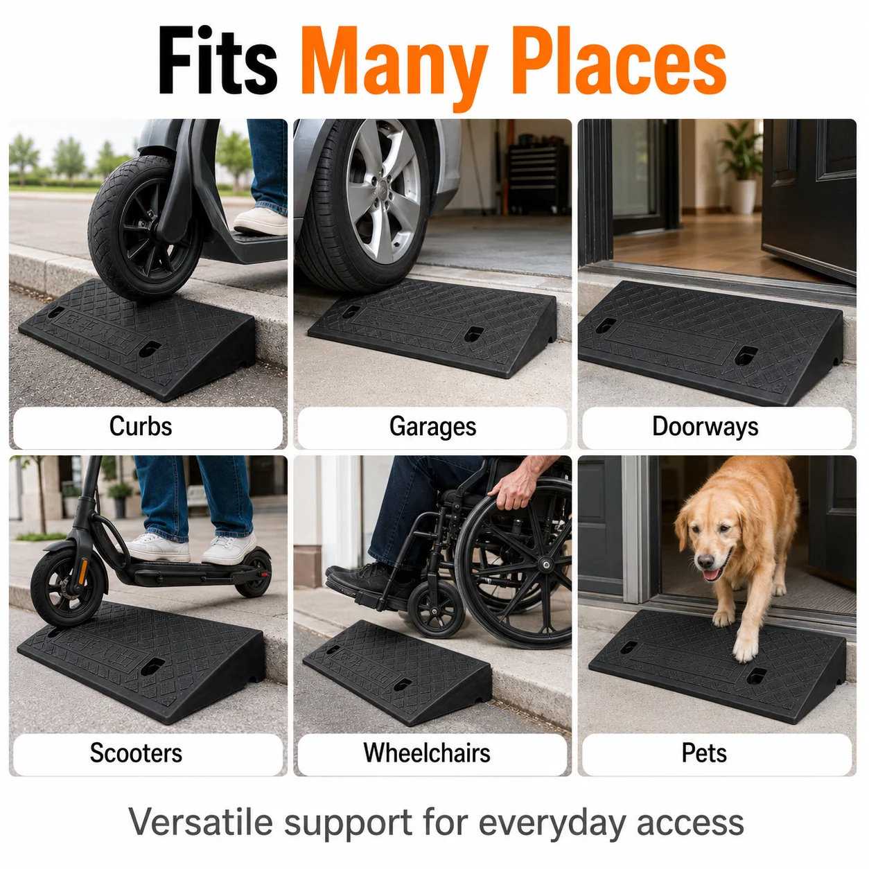 Rampa Portátil de 3-10cm para  - Car Accessories For Elderly avaliação e preço