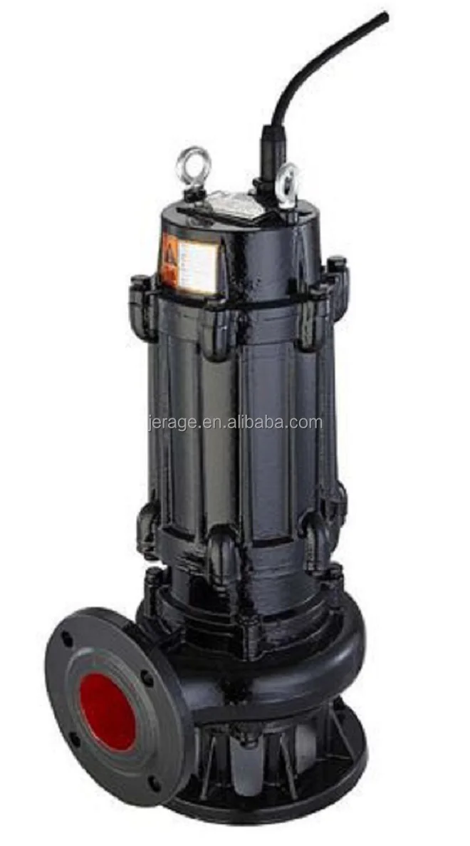 Sewage Submersible Water Pump Non-clogging Sewage Sump Water Pump 1 2 3 4 5 380 Volts Electric High Pressure Cast Iron