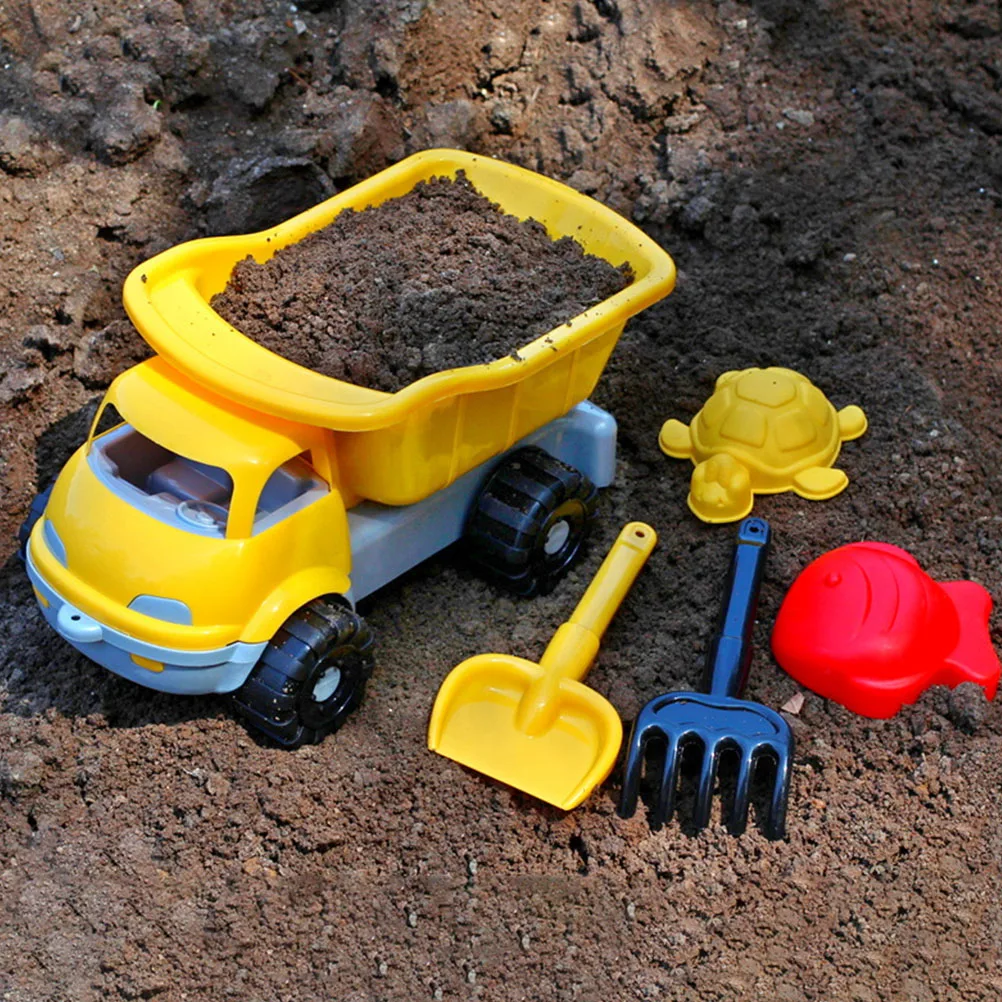 

1 set 1 Set Sand Beach Set Safe Lightweight Kids Sand Playing Tools Educational Beach For Children Play House Festival Gift