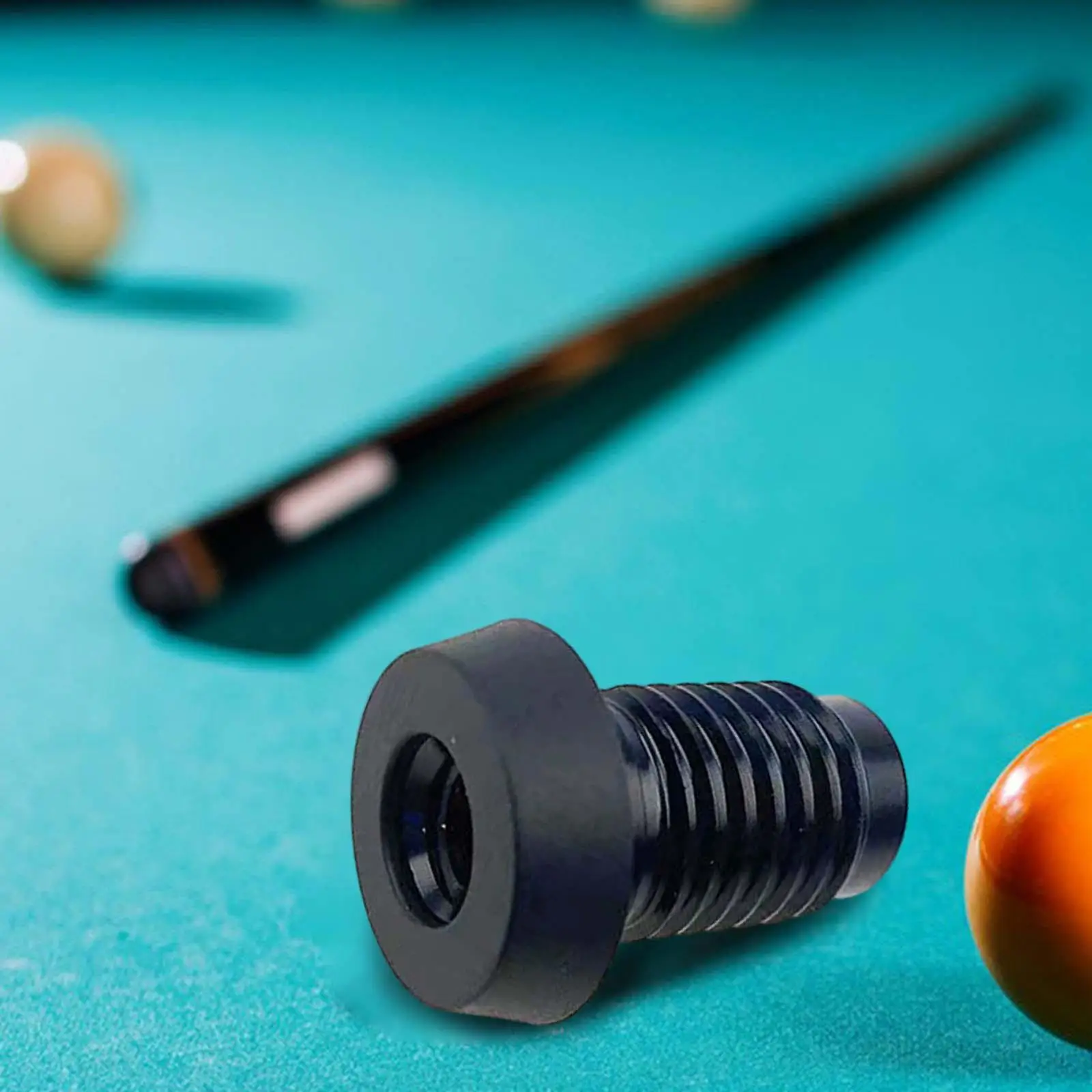 Billiard Cue Bottom Cover Pool Cue Bottom Plug Connected Extension Compact Pool Cue Bottom Protection Pad for Athlete Snooker