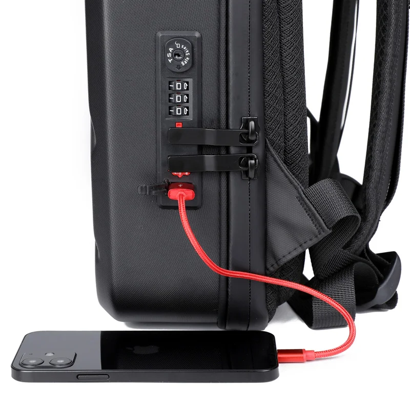 مناسبة لـ 17.3 18 بوصة Acer Predator Helios Neo 18 AI PH18-72 حقيبة ظهر صلبة للكمبيوتر المحمول مع قفل