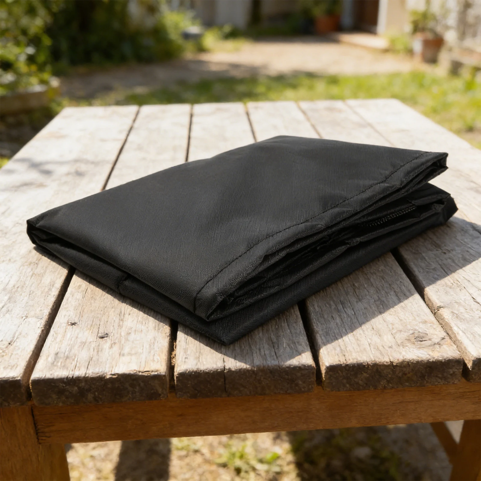 Outdoor Protection Black Chiminea Cover 210D Oxford Adjustable Drawstring All-weather Protection For Chimineas