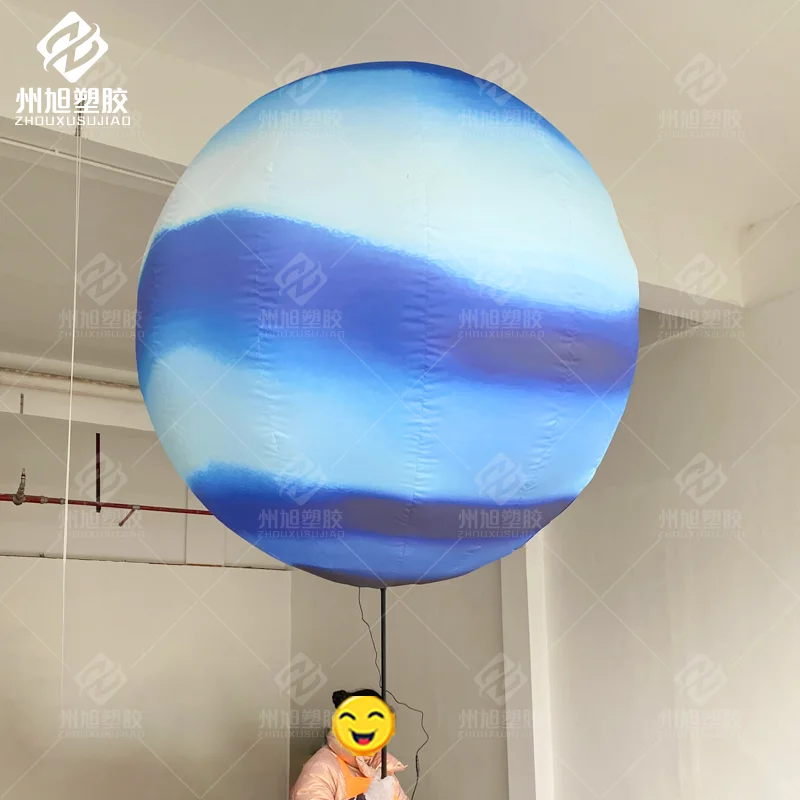 Inflatable Hand-Held Planet Prop - Interactive Prop for Outdoor Event Parades and Performances