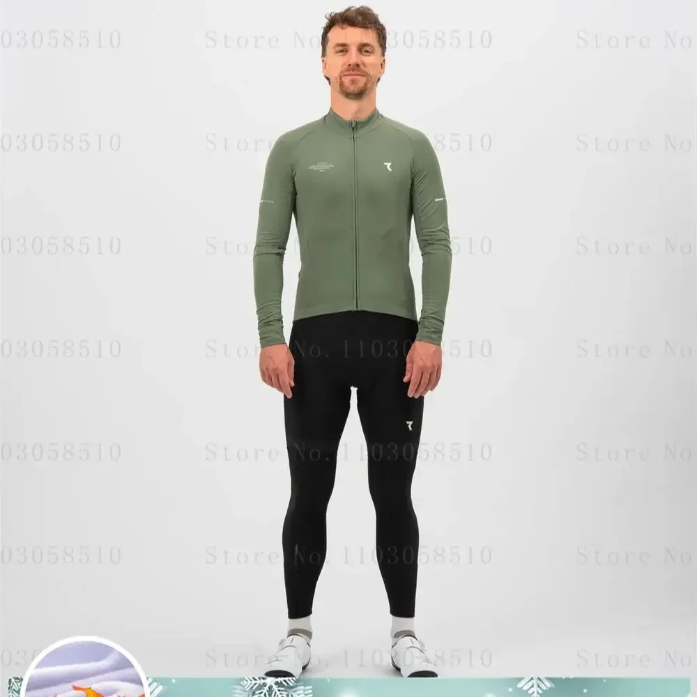 

Team Spring Long Cycling Jersey Sets Breathable Long Sleeve Spring New Men's MTB Bicycle Clothing Suits Roupa Ciclismo 2025