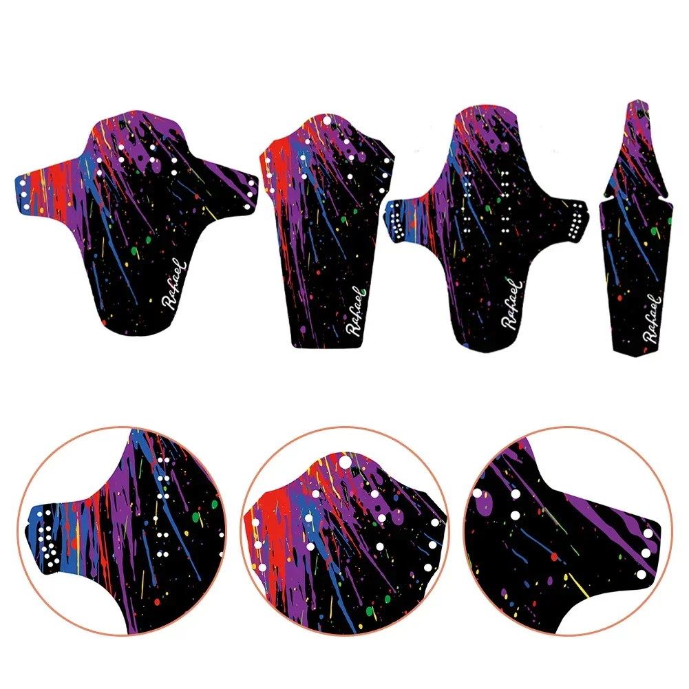 Bicycle Ultralight Thickened PP Road Mountain Bike Front And Rear Mudguard Quick Release Fender Bicycle Accessories