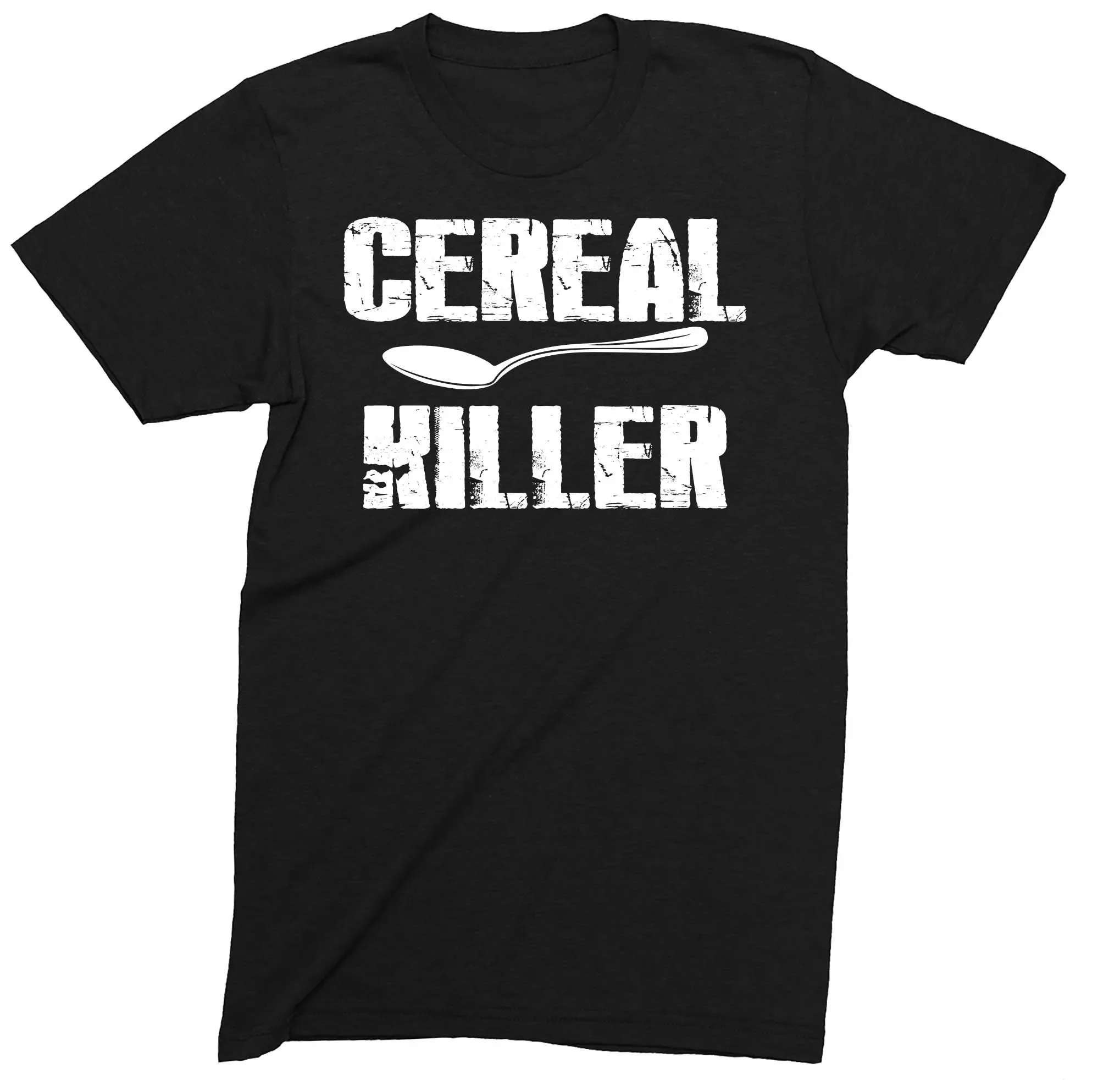 Cereal Killer Spoon Adults Funny T Shirt Novelty Men'S