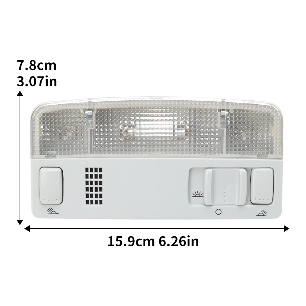 Interior Reading Light Dome Lamp For Volkswagen Golf MK4 Jetta MK4 Passat B5 For SEAT Ibiza 02-15 For Skoda Octavia 1TD947105