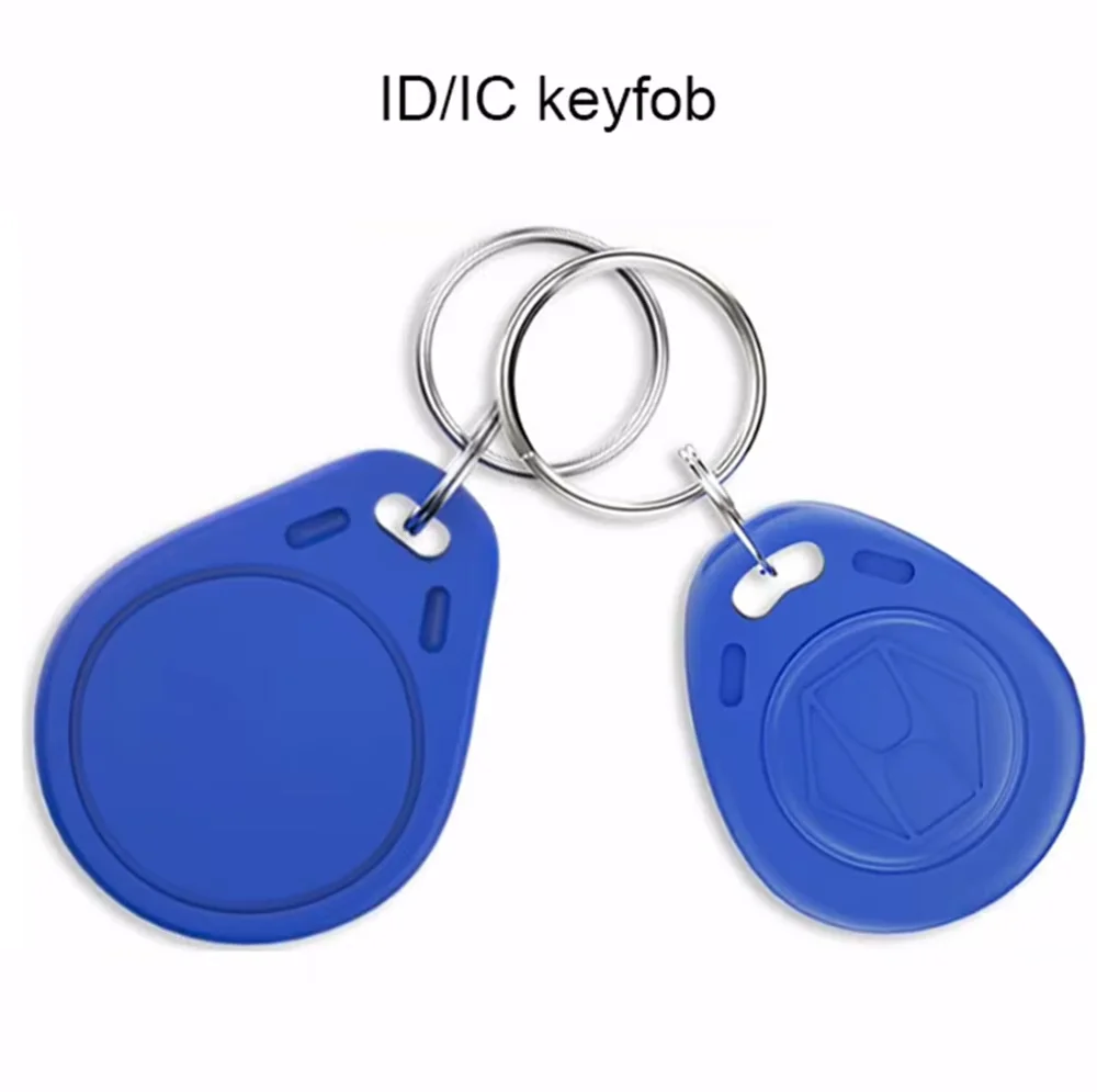 125khz 13.56MHZ ID IC Keyfob RFID Tag Tags llaveros Porta Chave Card Sticker Key Fob Token Ring Proximity Chip TK4100