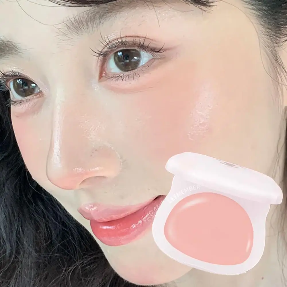 Ours eau lumière miroitant Blush crème multi-usage naturel Rose Rose Blush clair Transparent Contour surligneur maquillage pour femmes S0I8
