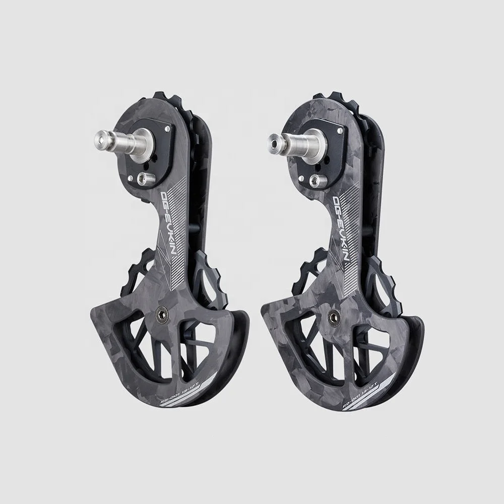 

Road Bike Carbon Fiber Ceramic Rear Derailleur 13-17t Pulley Guide Wheel Shimano R7000/R8000/R8070/R9150/R9170 Bike Derailleur