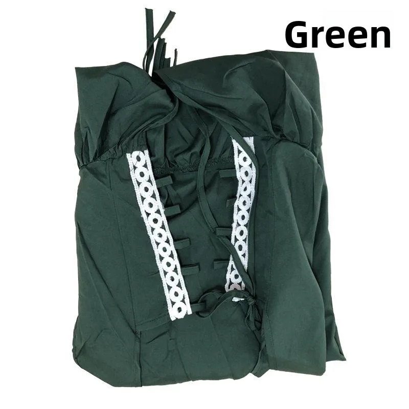 

Retro Halloween Costume Renaissance Dress Women's Traditional Chinese Stage Costume Autumn Fashion Ladies' Retro Dress