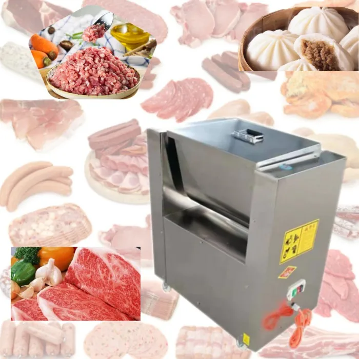 Fully Automatic Minced Meat Mixer Commercial Commercial Large Meat Mincer And Mixer Blender Meat Mincer Electric