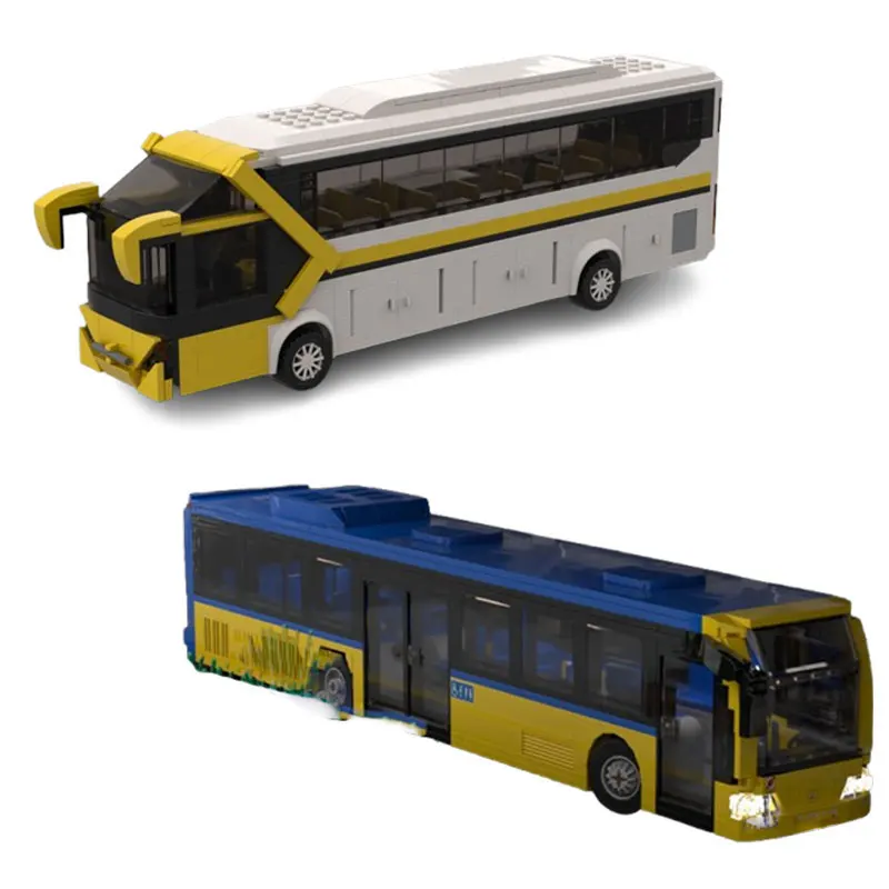 

Spot MOC-157177 93353 long-distance bus DIY small particle assembly building blocks educational toy model gift set ornaments