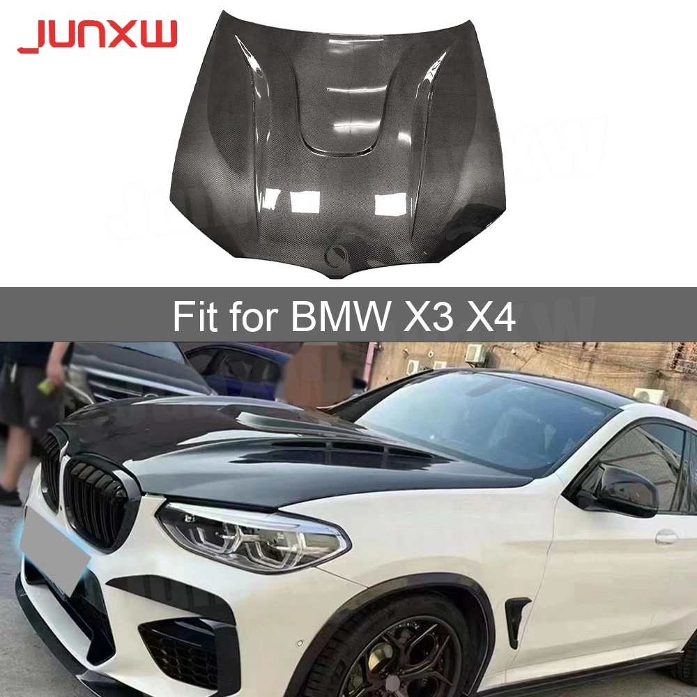 

for BMW X3 G01 X4 G02 F97 X3M F98 X4M 2019+ Front Engine Hood Bonnets FRP Engine Bonnet Car Styling