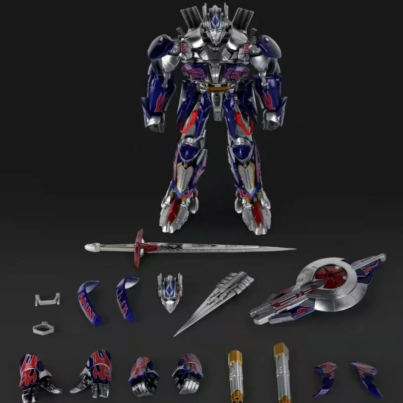 

30cm Transformers Rise of The Beasts Optimus Prime Knight Robot Alloy Skeleton Action Figures Exquisite Box Decorative Gift Toys