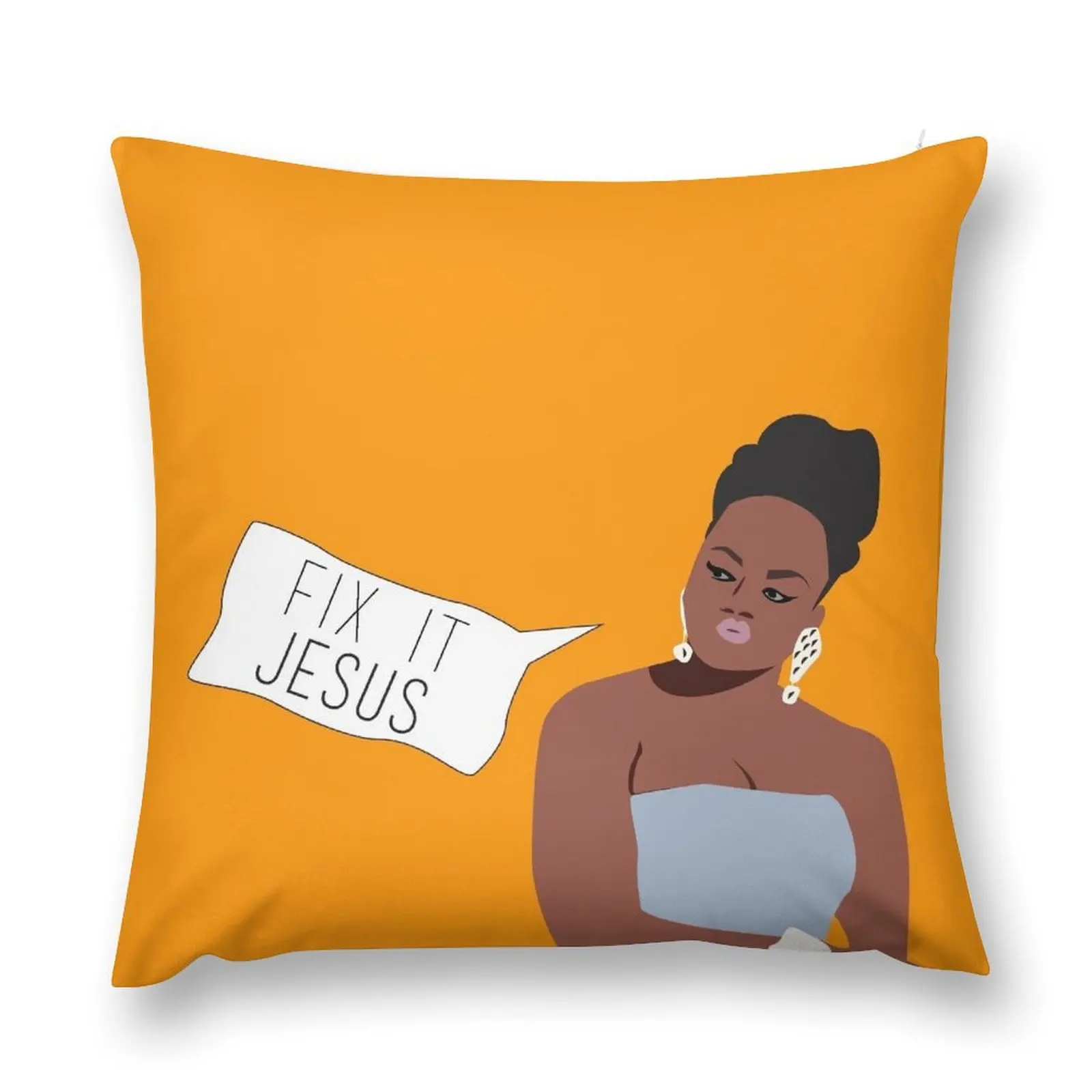 Phaedra Parks: Fix it Jesus Throw Pillow Luxury Pillow Cover Sofa Decorative Covers Cushion Cover For Sofa pillow