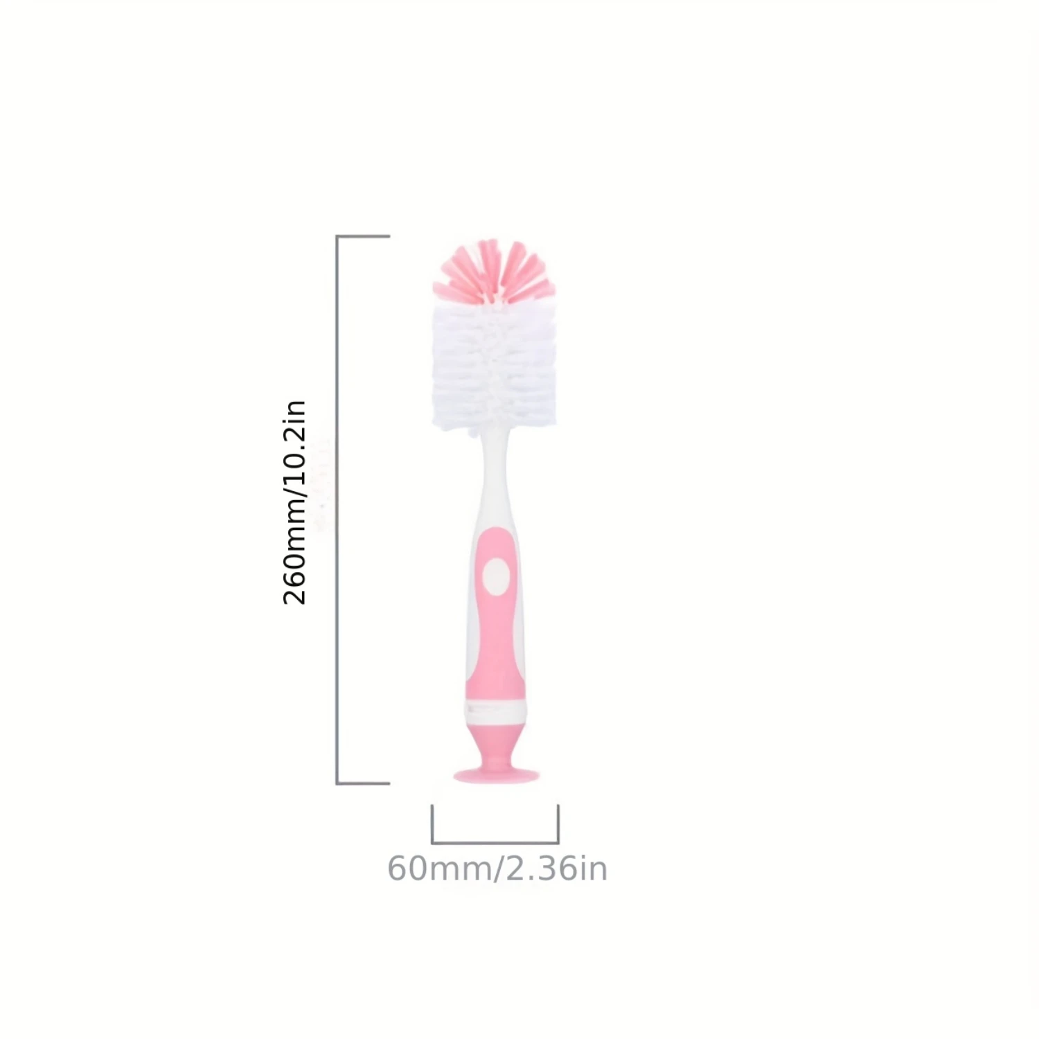 Clean Your Pacifier & Bottle with Ease - Nylon Brush Pacifier Brush Set