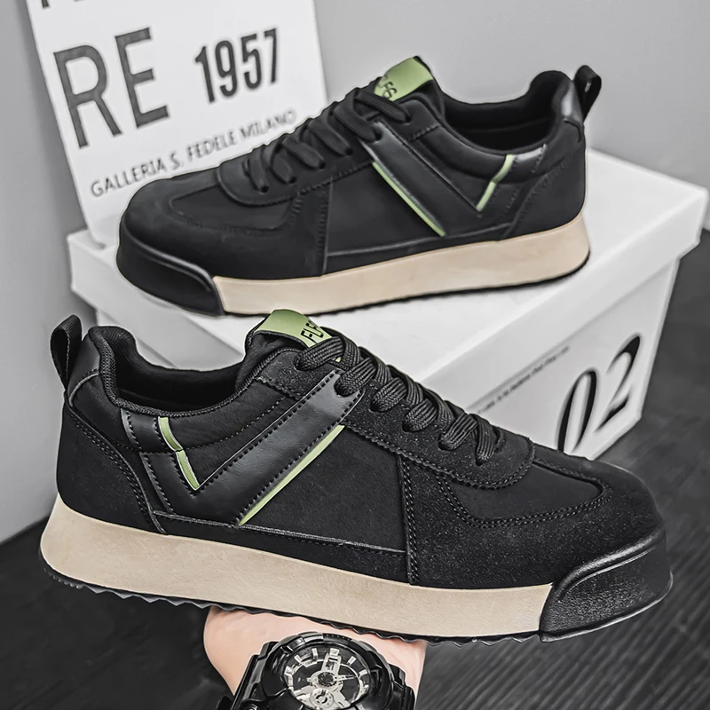 

Luxury Sneakers Men New Shoes Men Hot Sale Sneakers Luxurious Genuine Leather Sports Sneakers Balance Fashion Shoes