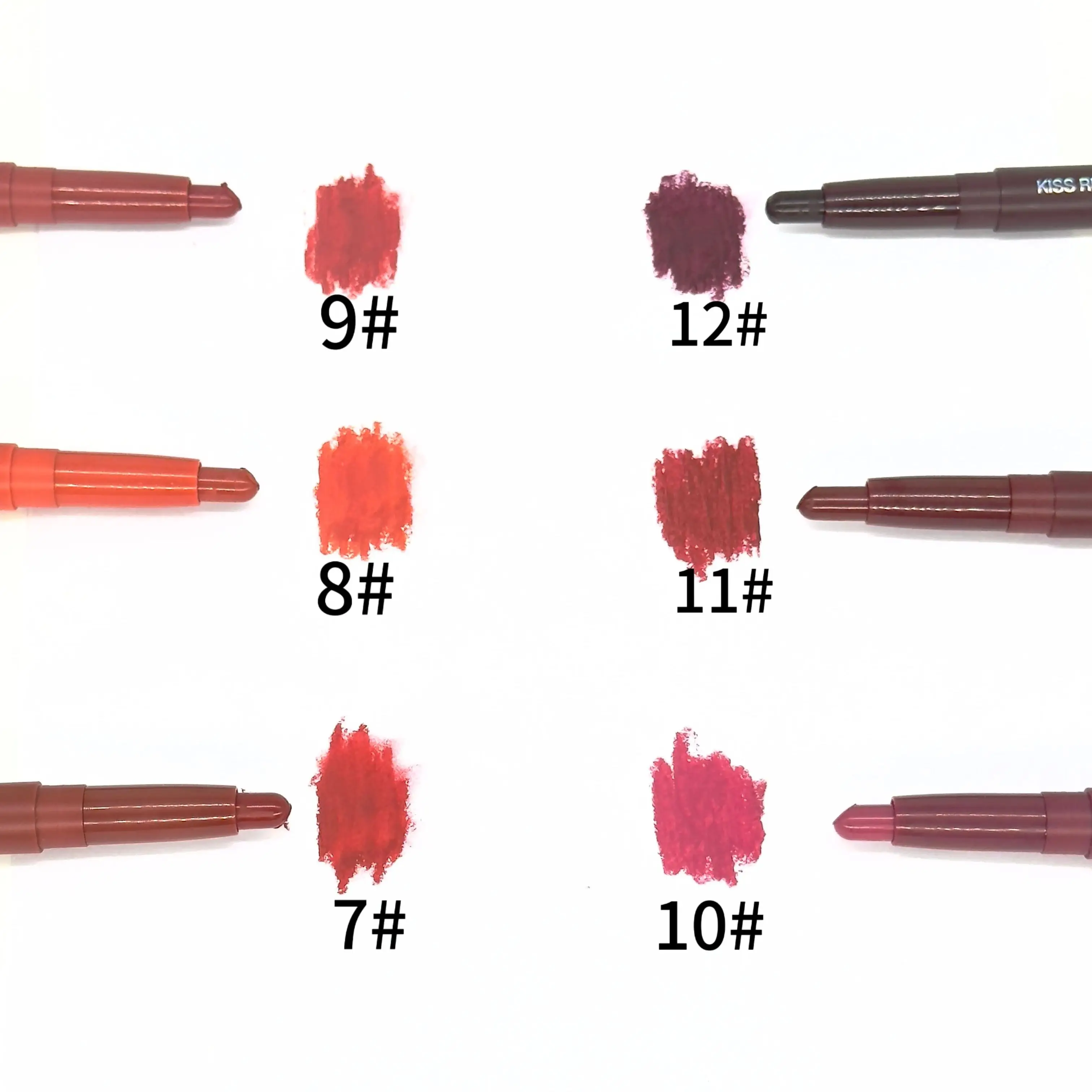 Matte Matte Lip Liner maakt de lipvorm uit, waterdichte en langdurige kleur, lip opvullend en modificatie