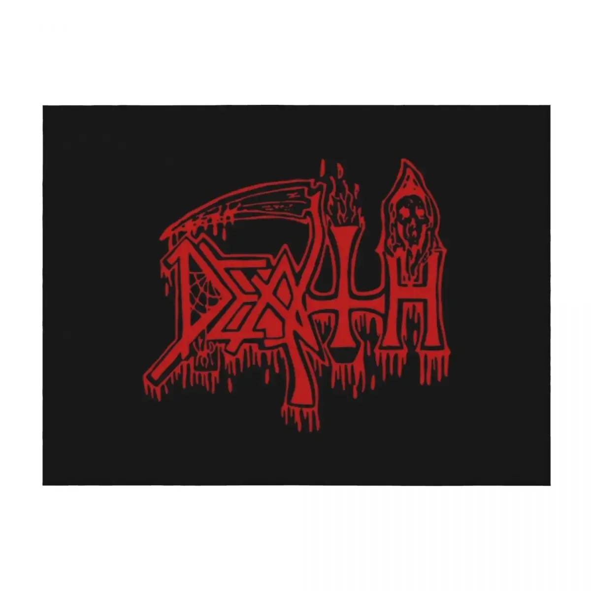 

Death Band Throw Blanket Beautifuls Personalized Gift Moving valentine gift ideas Blankets