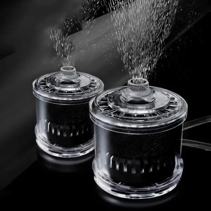 3 in 1 Filter Fish Tank Boosting Oxygen and Low Water Level Purifying Water Nitrifying Bacteria Degassing Ultra Silent