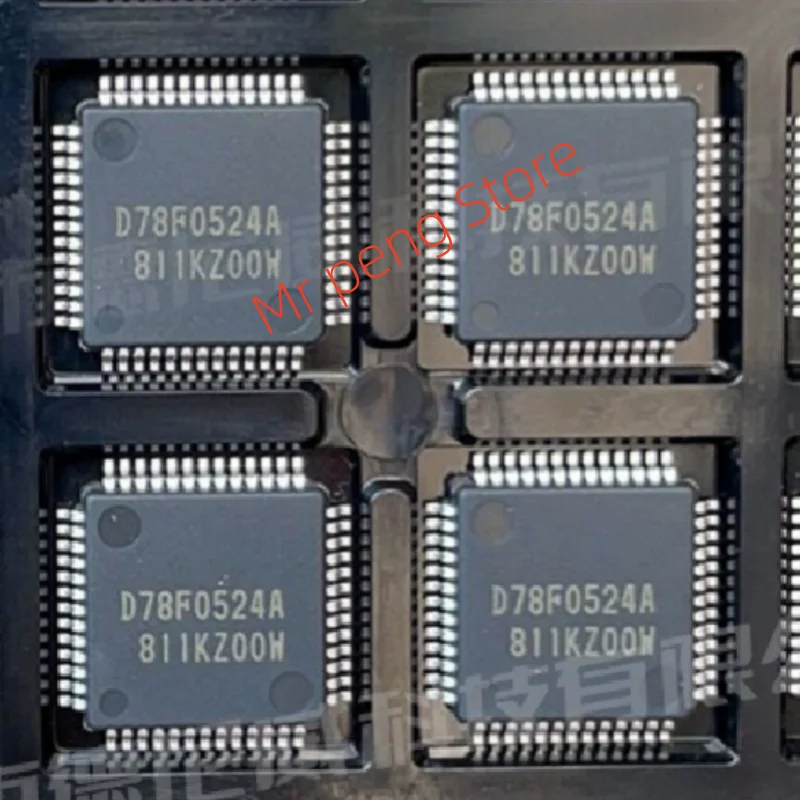 

5pcs New original D78F0524AGB UPD78F0524AGB-GAG-AX QFP52