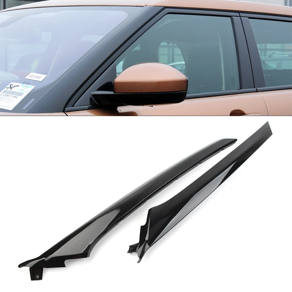 

1 Pair Car Wind Shield A Pillar Trim Molding For Land Rover Range Rover Evoque 2012-2019 LR077218 LR077217 4/5 Door Models Only