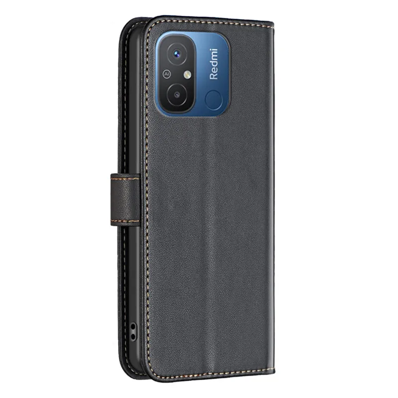 For Xiaomi Redmi 12 Wallet Flip Cover Case For Xiomi Redmi 12 12C Redmi12 C Redmi12C Shockproof Luxury Magnetic Leather Cases