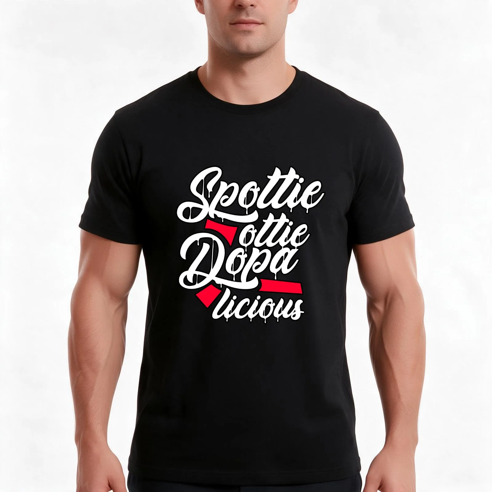Spottie Ottie Dopalicious T-Shirt Summer Casual Cotton Tee Oversized Streetwear Tops Vintage Graphic Print Unisex Men Women