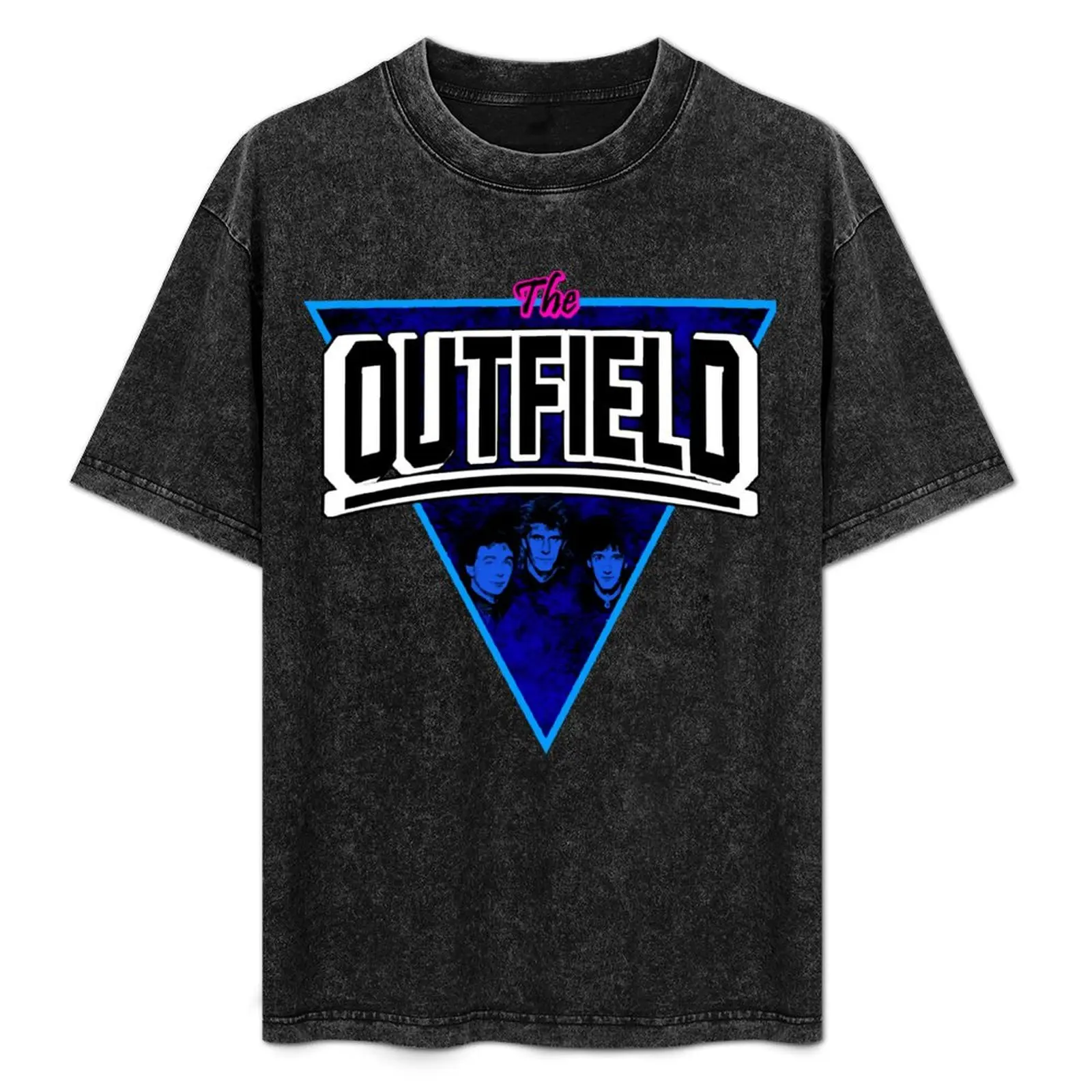 

Outfield T-Shirt vintage anime shirt Personalized t-shirt gifts for boyfriend anime stuff Men's t-shirt