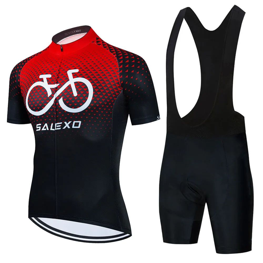 

Cycling Jersey 2022 Pro Team Men Cycling Set MTB Maillot Ropa Ciclismo Summer Bike Jersey Set Bike Bicycle Wear Cycling Clothing