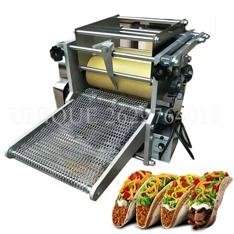 5-32cm Automatic Mexican Tortilla Making Machine Commercial Line Flour Corn Tortilla Manufacturing Tortilla Press Bread Maker