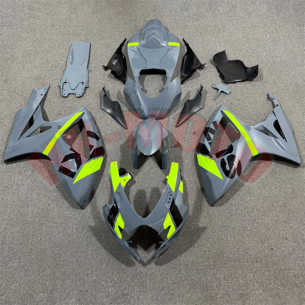 

Motorcycle Fairing Kit Fit For GSX-R 600 750 GSXR600 GSXR750 2006 2007 K6 K7 Bodywork Set High Quality ABS Injection Cement Gray