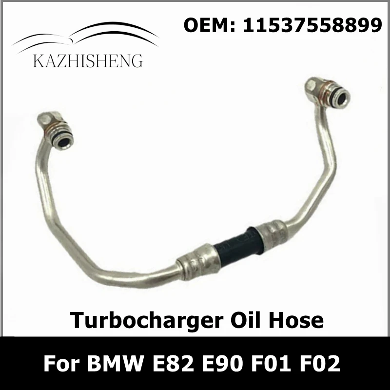 11537558899 Turbocharger Oil Hose Water Feed Line for BMW E82 M Coupe E90 335i F01 F02 740Li Z4 sDrive35i E89 N54