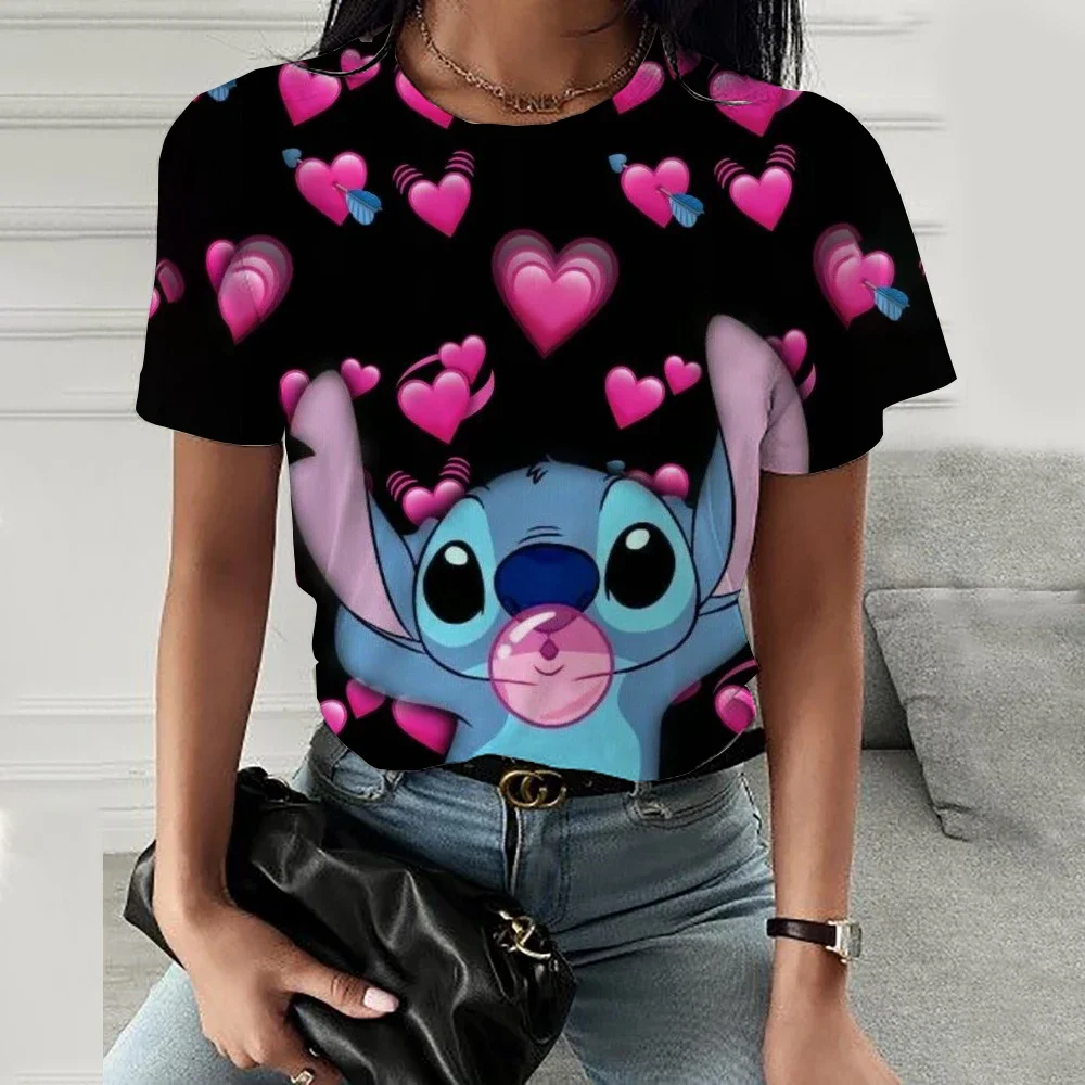 

2025 футболка для семейной поездки Disney, женская футболка с принтом мультфильма Disneyland, повседневная одежда для отпуска, женские футболки, топы для девочек