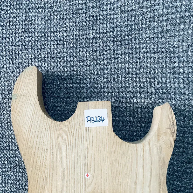 FB884 Natural Solid Ash Wood Raw Materials for 6 String Electric Guitar DIY Right Hand Version Custom Order Replace Parts