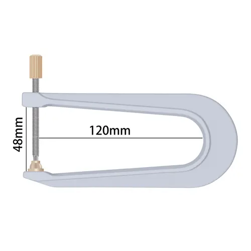 Violin Bass Bar Clamp Aluminum Fiddle Bass-Bar Clamps Board Fix Viola Cello Sound Beam Bridge Clip Luthiers Repair Tools - Image 10