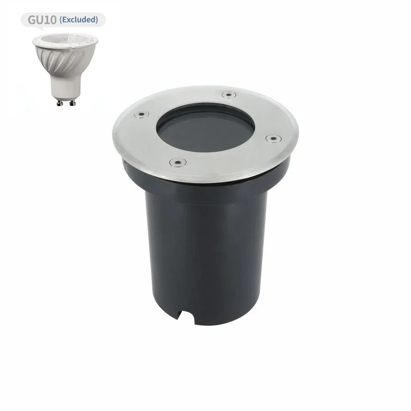 GU10 LED Underground Light Floor Lamp Outdoor Ground Spot Landscape Garden Path Buried Lamp for gu10 Bulb Casing