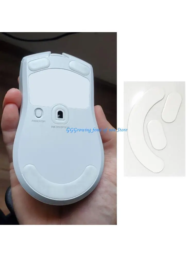 

H9EB Replacement Mouse Skates Mouse Feet Mouse Stickers Pad for V2 Mouse