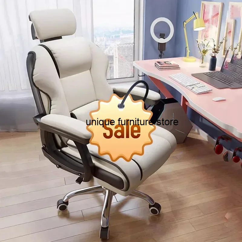 Luxury Durable Office Chair Long Sitting Elastic Home Swivel Gaming Chair Rotatable Boys Cadeira Gamer Garden Furniture Sets