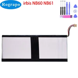 New 3.8V 10000mAh For Irbis NB60 NB61 Notebook Laptop Battery 5 PIN 5 Wire Plug