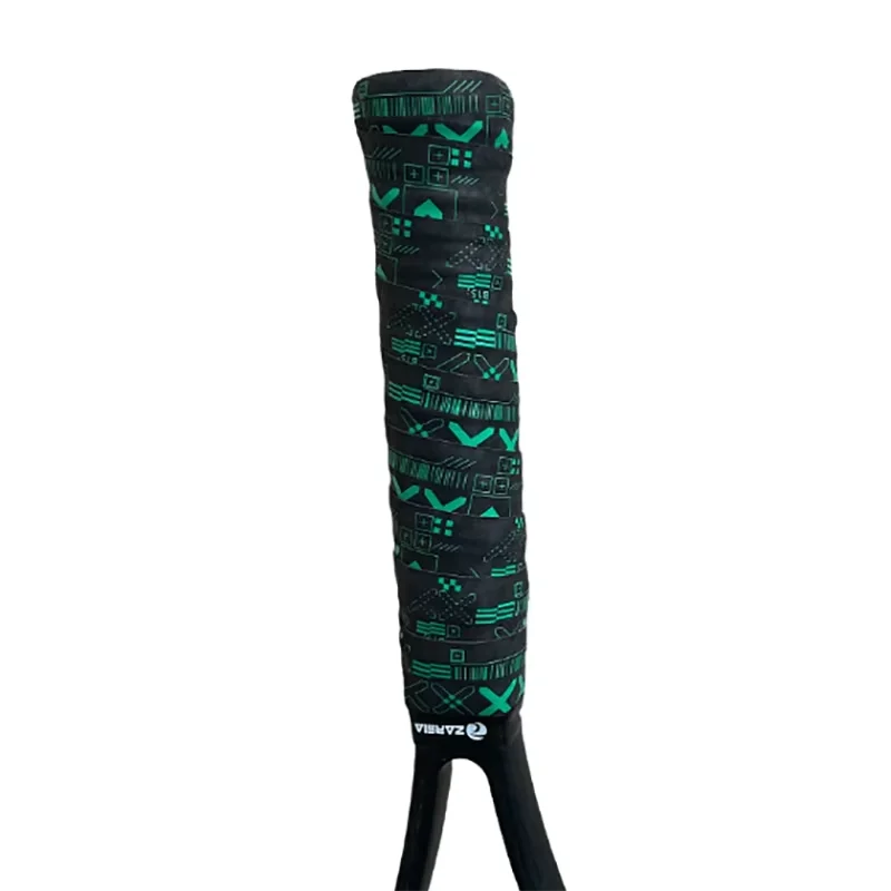 ZARSIA Matte Printed Sweat-Absorbing Grip Tape for Tennis Badminton Rackets Dry Non-Slip Sweat-Resistant 1pcs