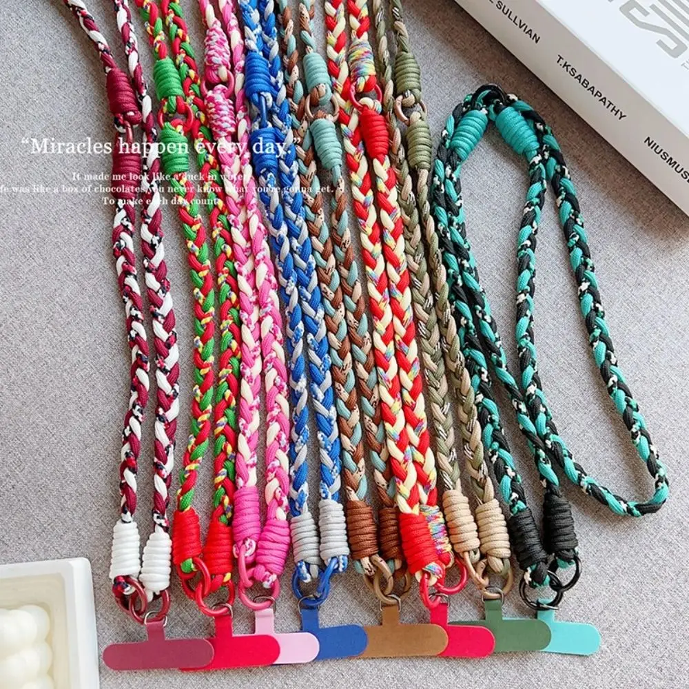 New Three-in-one Phone Lanyards Adjustable With Patch Neck Ropes Long Hanging Cord Strap