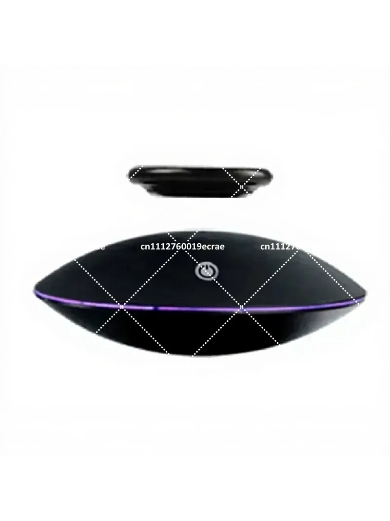 360 Degree Rotating Magnetic Levitation Display Stand Floating Display Home Decor Creative Gift Unique Floating Shelves Accessor