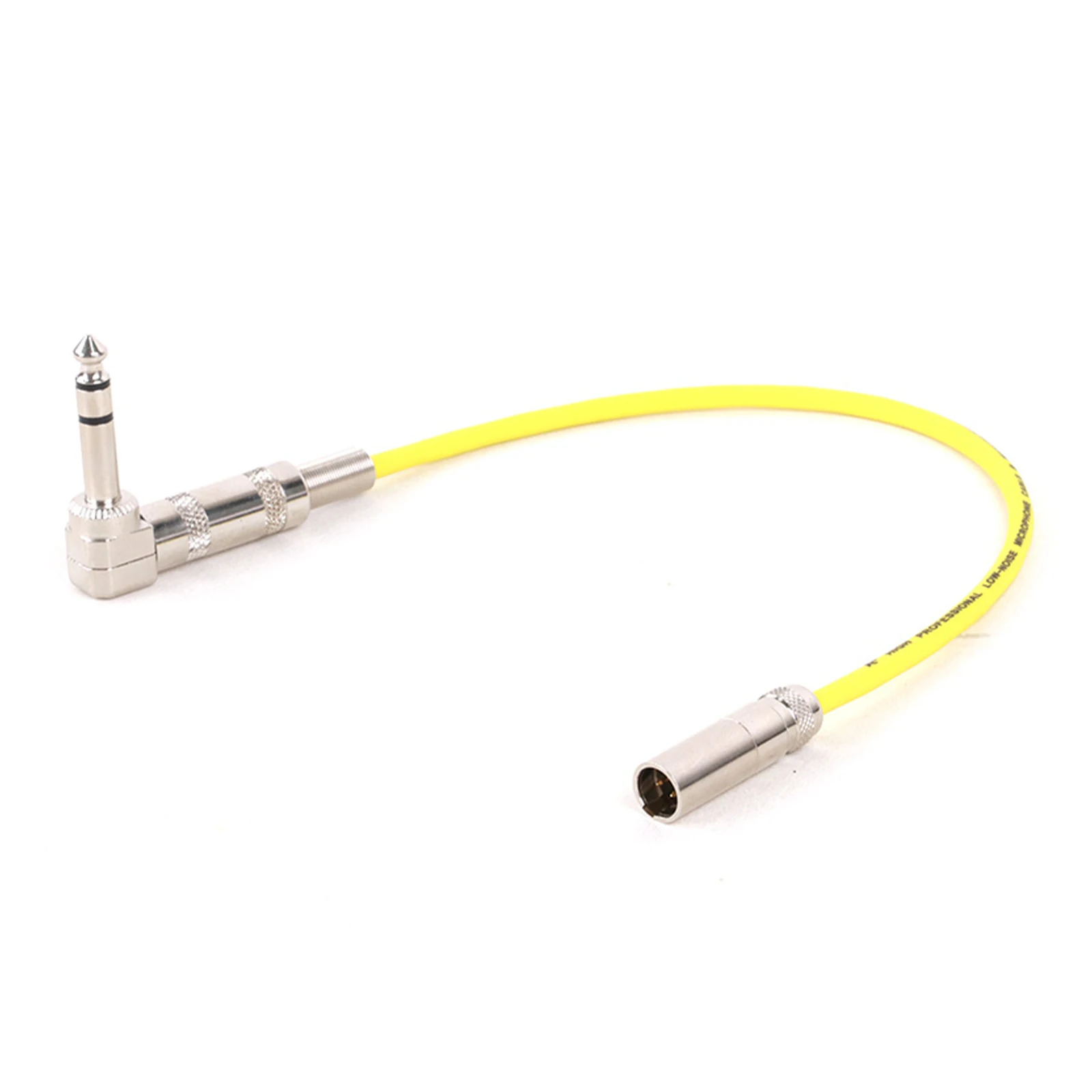 3-pin mini xlr to 6.35mm 1/4 TRS guitar bass instrument cable for akg pocket transmitter wireless microphone system wire cord