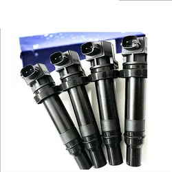 4PCS 273013CEA0 Ignition Coil For Hyundai Sonata V NF Grandeur TG 3.3 G6DB Yazun 3.0 273013CEA0 27301 3CEA0 Car Accessories