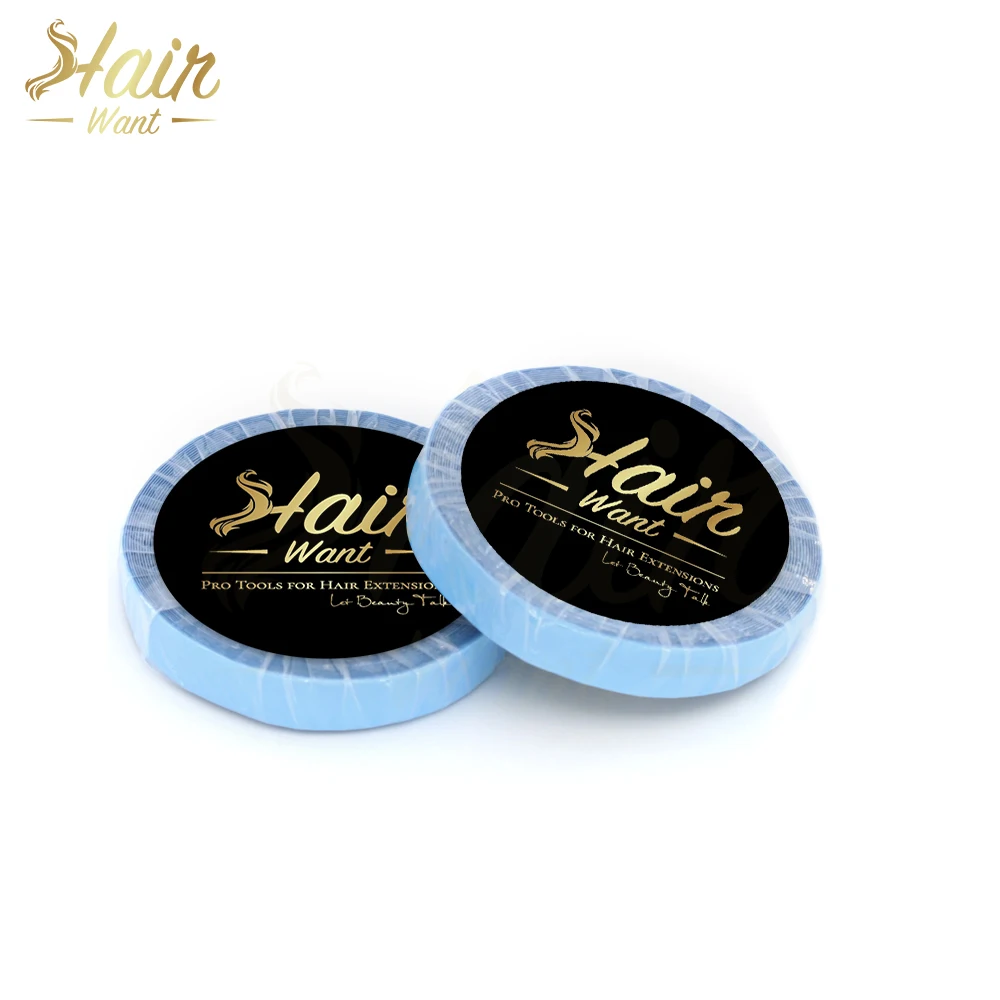 

Hair Want 3Yards Double Sided Tape Roll for Tape In/ Tape Weft Extensions Replacement Hair System Tape for Tape In Extensions