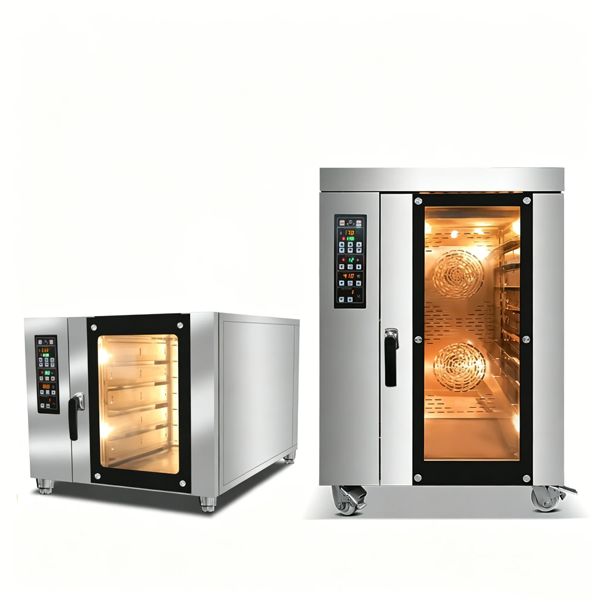 Professional Baking Equipment 10 Trays Convection Oven Touch Electric Multi-layer Commercial Oven For Restaurant & Bakery
